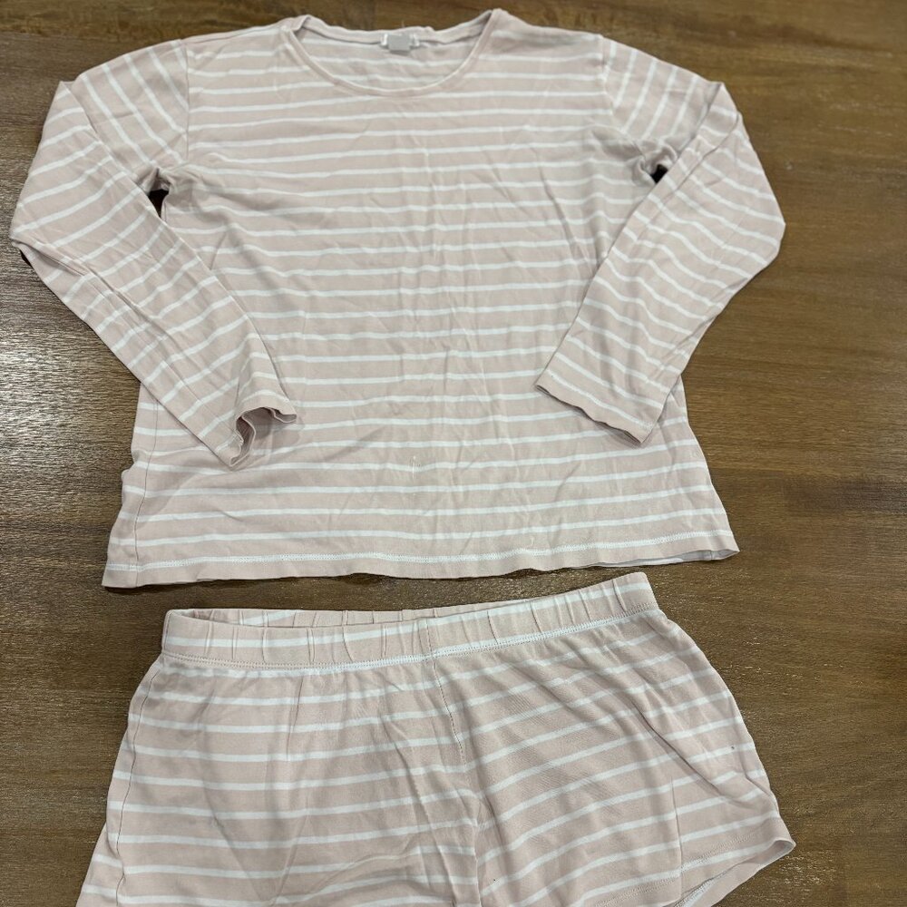 Lake Pima Crew Long-Short Pajama Set